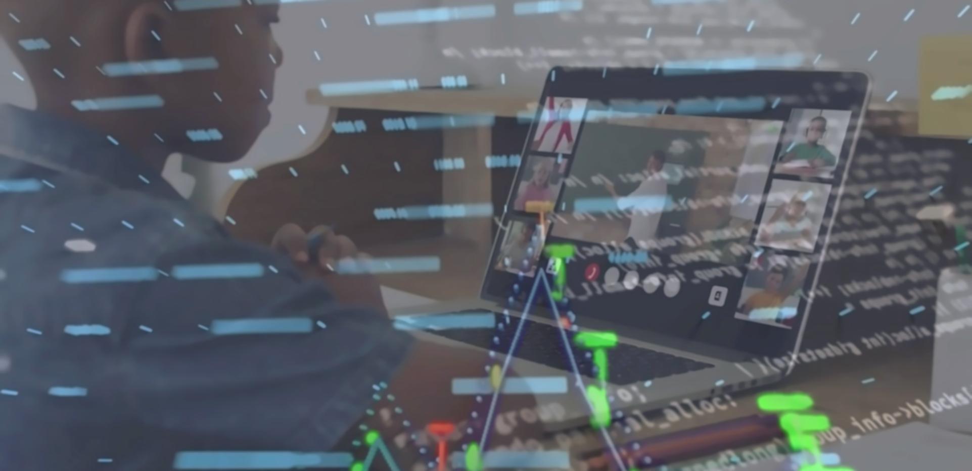 Modern development environment showing full-stack application architecture and deployment pipeline